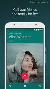 The function of sending free sms you can use in case if the person you call on the phone comes with the application. Whatsapp For Android Apk Download