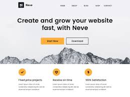 It's perfectly designed and works great with page builders (especially elementor). Neve Wordpress Theme Wordpress Org