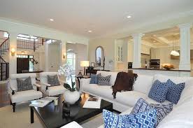 Nov 10, 2020 · this layout creates an inviting atmosphere and eases movement between spaces, but it can also present a few decorating challenges. Open Floor Plan Traditional Living Room Jillian Klaff Homes Living Room Furniture Layout Quality Living Room Furniture Elegant Living Room