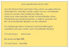 Handschriftlich niederschreiben muss es nur einer von beiden. Testament Aufsetzen In Oberhausen Infos Vom Bestatter