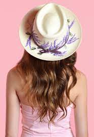Hand Painted Natural Straw Hats Genuine Fedora Havana Panama Etsy Painted Hats Beautiful Hats Hats