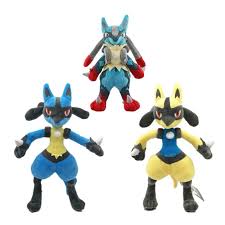 Lucario can mega evolve into mega lucario using the lucarionite. Pokemon Plusch Stofftier Spielzeug 3 Stil Heterochromia Lucario Riolu Evolution Edition Plusch Puppe Fur Kinder Geschenk 12 Zoll Movies Tv Aliexpress