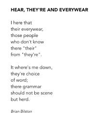 Brian Bilston On Twitter Learn English Homophones Teaching English