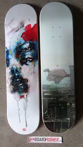 Boardpusher Custom Skateboards Skateboard Art Snowboard Art Custom Skateboards