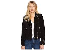 Blank Nyc Black Suede Moto Jacket In Onyx Onyx Women S Coat Fitted Suede Leather Moto Jacket With Some Suede Moto Jacket Blanknyc Suede Moto Jacket Clothes