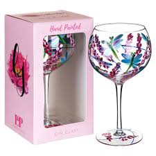 Check out our full johnstone's product portfolio and bring your room to life. Lynsey Johnstone Hand Painted Dragonfly With Pink Flowers Gin Glass Temptation Gifts