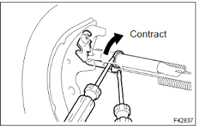 Toyota Corolla Repair Manual Overhaul Rear Brake Brake