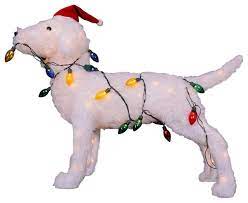 Led christmas lights, outdoor christmas decorations, christmas yard decorations, led lights, christmas yard decor, christmas decor, animated christmas displays, led christmas light displays, lighted christmas decorations, christmas lawn ornaments, holiday yard art with lights, holiday lights, religious decorations, lighted yard. 28 5 3 D Standing Decorative Dog Lighted Christmas Outdoor Decoration Contemporary Outdoor Holiday Decorations By Northlight Seasonal Houzz