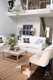 Vintage Chic Living Room Makeover Reveal With Velux Skylights