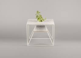 The tables experiment was a success! Plants Grow Inside Maxim Scherbakov S Marble Sputnik 5 Table