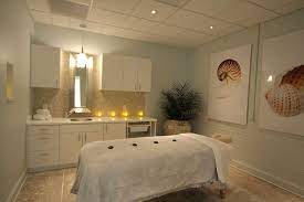 Pin By Andrea Sorto On Occo Skin Studio By Mack Home Home Spa Room Spa Room Decor Massage Room Decor