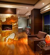 How To Enhance Home Designs With Decorative Onyx Slabs Fireplace Design House Design Home