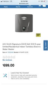 Tankless Electric Water Heater For Sale In San Francisco, CA - OfferUp