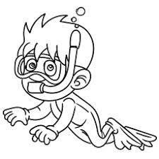 Make a coloring book with underwater snorkeling for one click. Top 50 Free Printable Summer Coloring Pages Online