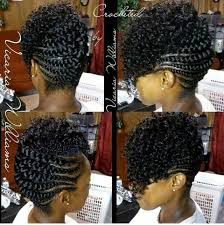 Top 20 Twisted Updo For Short Hair Style For African American Woman 2018 Braided Hairstyles Updo Braided Mohawk Hairstyles Natural Hair Styles