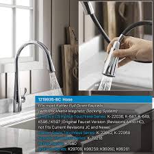 Check spelling or type a new query. Buy K 1219935 Bc Hose Kit For Kohler Pull Down Kitchen Faucets With Docknetik Magnetic Docking System Kohler Faucet Hose Replacement Part K 1304674 Bc 67 In Bright Chrome Finish Online In Vietnam B08g1tb65q