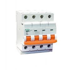 Mk 10 amp type 2 m6 triple pole mcb circuit breaker 90610 tp. 10a 4 Pole 6ka Miniature Circuit Breaker Ato Com