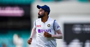He strikes root on the knee roll with the last ball,  outside the line. Watch Mohammed Siraj In Tears During National Anthem Says He Was Remembering His Father