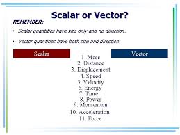 Momentum is indeed a vector quantity. Introduction To Kinematics Vectors Scalars And Motion Vector