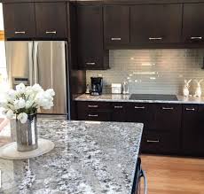 granite counters to top cherry wood