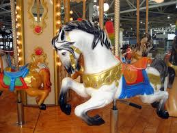 Horses on a carnival merry go round. Free Carousel Horses Stock Photo Freeimages Com