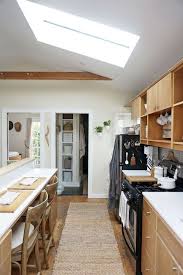 inside a small kitchen renovation on a