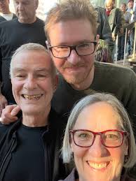 There was a wonderful gathering in the StarPhoenix newsroom yesterday, one  last chance to say goodbye. Was grateful to share it with a couple of  former SP journalists who got me started