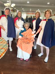 Last week the Cincinnati Nurses Honor Guard had the privilege of doing a  Living Tribute for 84 year old Nurse Shirley Williams. Shirley was a nurse  at Mt. Pleasant Retirement Village. She