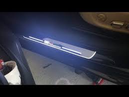 Easy Install Audi Moving Led Door Panel Lights On B8 5 A4 A3 8v Q5 A6 Q7 Too Other Brands Too Youtube Audi Car Maintenance Audi A4