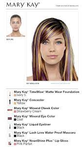 Virtual Makeover Cool Hair Color Brown With Blonde Highlights Virtual Makeover