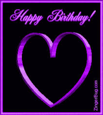 Happy birthday gif birthday gif birthday gif 2018 greeting , birthday video. Beautiful Purple Happy Birthday Gif Novocom Top