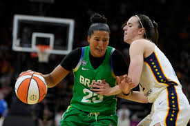 Caitlin Clark returns to Iowa in Fever's preseason game against Brazil  despite leg injury | KTLA