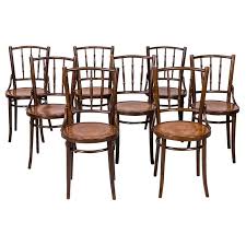 Our selection of dining chairs will complement your chosen dining table.whether you are after a set of chic black chairs for round dining tables, hall table or coffee table, or a few for a small table, comfortable, casual, modern or stylish chairs, we will have an option to suit your needs. Set Of 8 Classic Bentwood Cafe Chairs By Mundus And J And J Kohn For Sale At 1stdibs