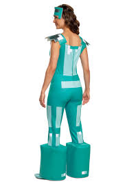 Female Minecraft Adult Armor Costume