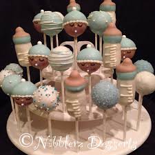 Take your party to the next level with these scrumptious baby shower dessert ideas. New Baby Cake Pops Pinterest Bear Baby Shower Cake Baby Shower Cake Pops Baby Cake