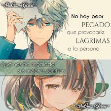 No La Hagas Llorar Frases De Amor Anime Frases De Dolor Imagenes Tristes Frases