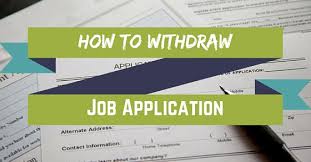 You may think you've found the perfect candidate for a job opening, only to discover after you extend the job offer negative information about the individual or a better candidate. How To Cancel Or Withdraw Job Application Wisestep