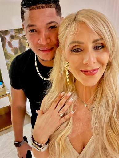 Our love story continues with the easiest “yes” I ever said 💫💍❤️