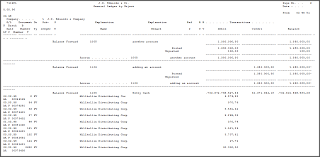 Print The French General Ledger Report