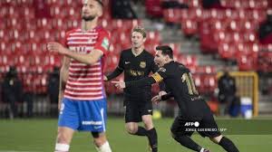 O barcelona visita o granada amanhã (03) pelas quartas de final da copa do rei. Hasil Granada Vs Barcelona Babak 1 Diwarnai Blunder Soldado Messi Griezmann Cetak Gol Skor 0 3 Tribunnews Com Mobile