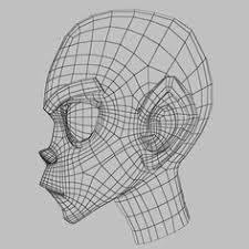 Cartoon Head Toon 3d Model Cartoon Head Gorillaz Art Style 3d Model Character