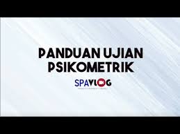 Ada lagi laluan nak kerja kerajaan! Spa Vlog Panduan Ujian Psikometrik Youtube