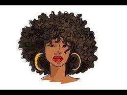 What's the best way to draw curly hair? How To Draw African American Hair Afro Hair Drawing African American Hairstyles Afro Drawing