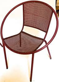 Buy products such as dhp nola mid century modern upholstered daybed/chaise, black velvet at walmart and save. Mathieu Mategot Style Charming Pair Of Outdoor Chairs Arm Chairs Seating Galerie Andre Hayat