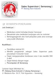 Menghadapi interview kerja memang perlu dipersiapkan secara matang sehingga anda bisa mendapatkan proses wawancara kerja yang lebih tepat. Lowongan Kerja Pt Batang Alum Industrie 2017 2018 Kerjasurabaya Com Info Lowongan Kerja Di Surabaya Terbaru 2020
