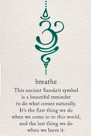 Breathe Meaningful Tattoos Inspirational Tattoos Sanskrit Symbols