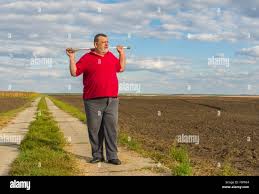 Fat old man hi-res stock photography and images - Alamy