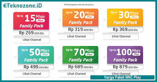 Wifi indihome speedy disebut juga seamless@wifi.id yang ialah layanan paket internet yang sanggup dinikmati bagi mereka yang sudah menjadi pelanggan indihome speedy. Update Harga Paket Internet Mnc Play Tahun 2021 Teknozone Id