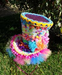Gorgeous 10 6 Mad Hatter Top Ala Carte Or With By Ladeedah2 68 00 Crazy Hats Crazy Hat Day Mad Hatter Party