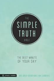 Anchoring your college life week 3. The Simple Truth Bible Teen Bible Student Bible Devotional Bible Youth Bible With Devotionals Group